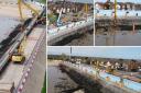 Revetment works - Aerial shots by Richard Windell