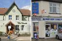 Some shops and pubs in Havering are advertised for sale