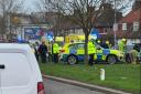 Two women were taken to hospital after a car being chased by police crashed in Becontree Avenue, Dagenham