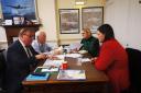 Discussion - Mark Francois MP and councillor Ian Foster, meeting with Integrated Care Board  Interim CEO Tracy Dowling at Westminster, to discuss provision of local GP services