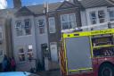 Firefighters are at the scene in Fulbourne Road