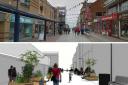 Southend High Street and how the planters could have looked