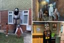 A scarecrow trail has returned with a Disney Pixar theme after last year's Harry Potter success