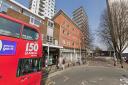 Police were called near the  Lynton House bus stop on Ilford High Road