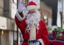 Father Christmas in the Lighting Up Brentwood parade. Picture: Brentwood Council