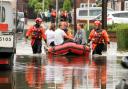 East London has been badly affected by flooding