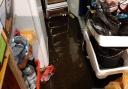 Gidea Park resident Catherine Hull said rain water accumulates on the road and floods her garage