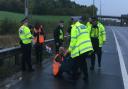 Essex Police responded quickly to make arrests and minimise disruption on the M25 this morning (October 29).