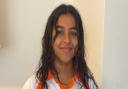 Romford town swimmer Junayna Ahmed