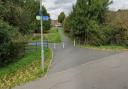 The entrance to St Neot's Park via the A12 is an example of a public space with good accessibility, according to Better Streets for Havering and Havering Cyclists