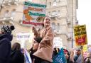 Teachers across England and Wales are striking today