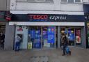 The incident occurred at the Tesco Express store in South Street, Romford