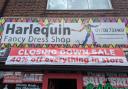 Harlequin Fancy Dress shop in Hornchurch is set to shut