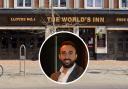 Ivy Tree gastropub is set to replace former Wetherspoons The World's Inn in South Street in July, leaseholder Remzi Erdogan (inset) has announced