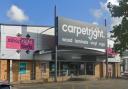 The Gallows Corner, Romford, Carpetright has shut after the retailer entered administration