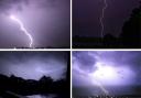 Havering residents shared photos of the 'epic' storm over the weekend