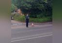 A police cordon was put in place in Ingrave Road on Thursday (September 12)