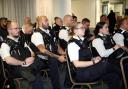 Officers are briefed ahead of the action day