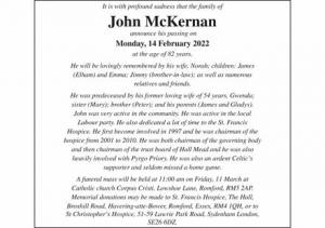 JOHN MCKERNAN