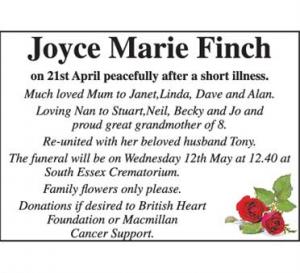 Joyce Marie Finch