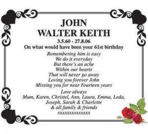 John Walter Keith