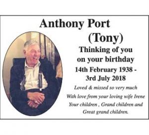 TONY PORT