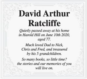 David Arthur Ratcliffe