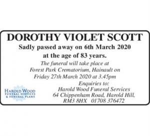 dorothy violet scott