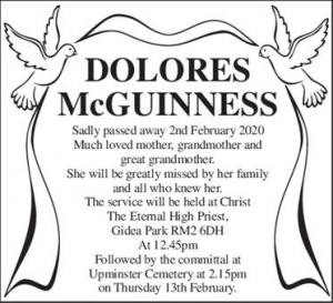 DOLORES McGUINNESS