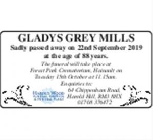 Gladys Grey Mills