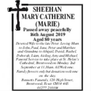 Mary Sheehan