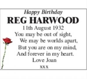 REG HARWOOD