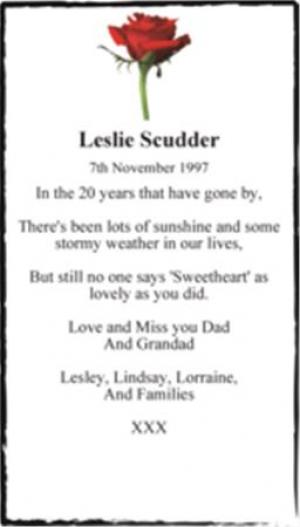 Leslie Scudder