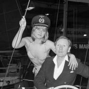 Leslie Phillips and Linda Hayden