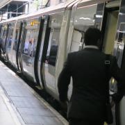 All electric... last time Fenchurch Street had stream trains was 1961