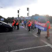 Insulate Britain protesters returned to the M25 this morning