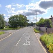 An Eagle Way resident has called for a broken streetlight on the road to be repaired