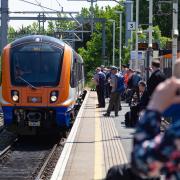 This type of  train serves the Romford to Upminster route