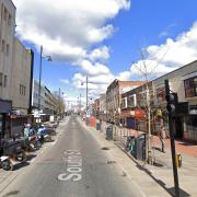 An incident was reported in South Street which allegedly saw tiles thrown from rooftops and fighting in the street.