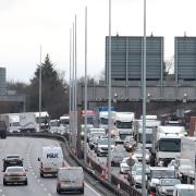 Police are urging drivers to avoid using the Dartford Crossing due to the closure of the QE2 bridge.