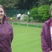 Rebecca Smith and Hayley Kenny face the camera