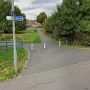 The entrance to St Neot's Park via the A12 is an example of a public space with good accessibility, according to Better Streets for Havering and Havering Cyclists