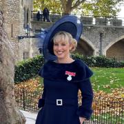 Dr Lisa Levett BEM received the British Empire Medal for her work developing Covid testing during the pandemic