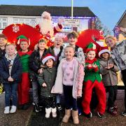 More than 100 children were given presents by Santa at this year's Rise Park charity event