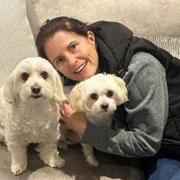 Marie Theobald and her two dogs - Riley and Honey - died after a crash in Chigwell last year