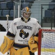 Romford Buccaneers goalie Sonny Phillips. Image: Nikki Day