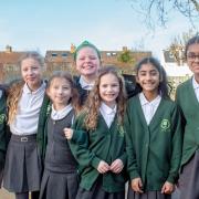 Pupils at Ardleigh Green Junior School, which was given Ofsted's top rating