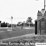 This 1920s view is of Gallows Corner before the flyover was built