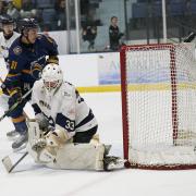 Adam Laishram scores against Peterborough. Image: John Scott