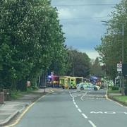 All emergency services have rushed to Hornchurch